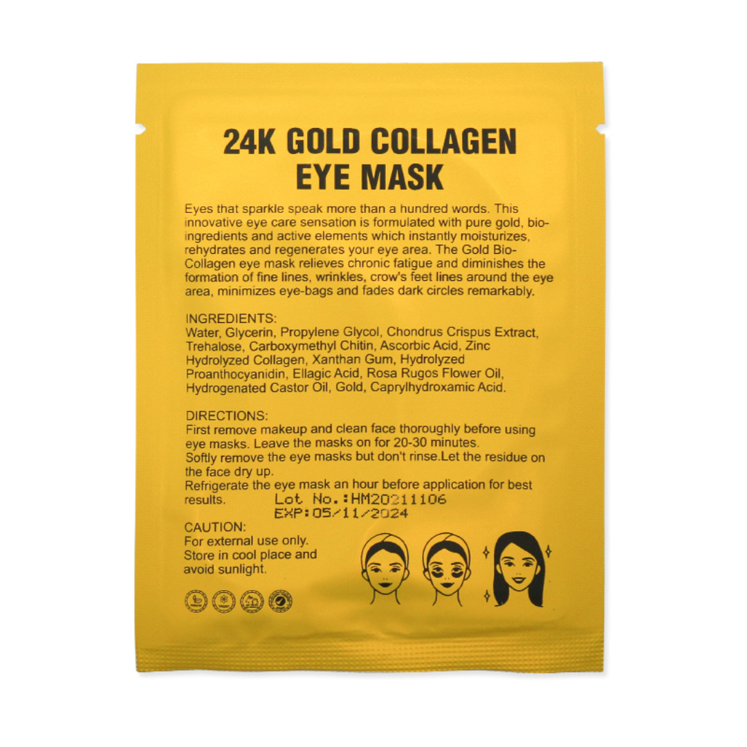 Gold collagen eye mask ingredients