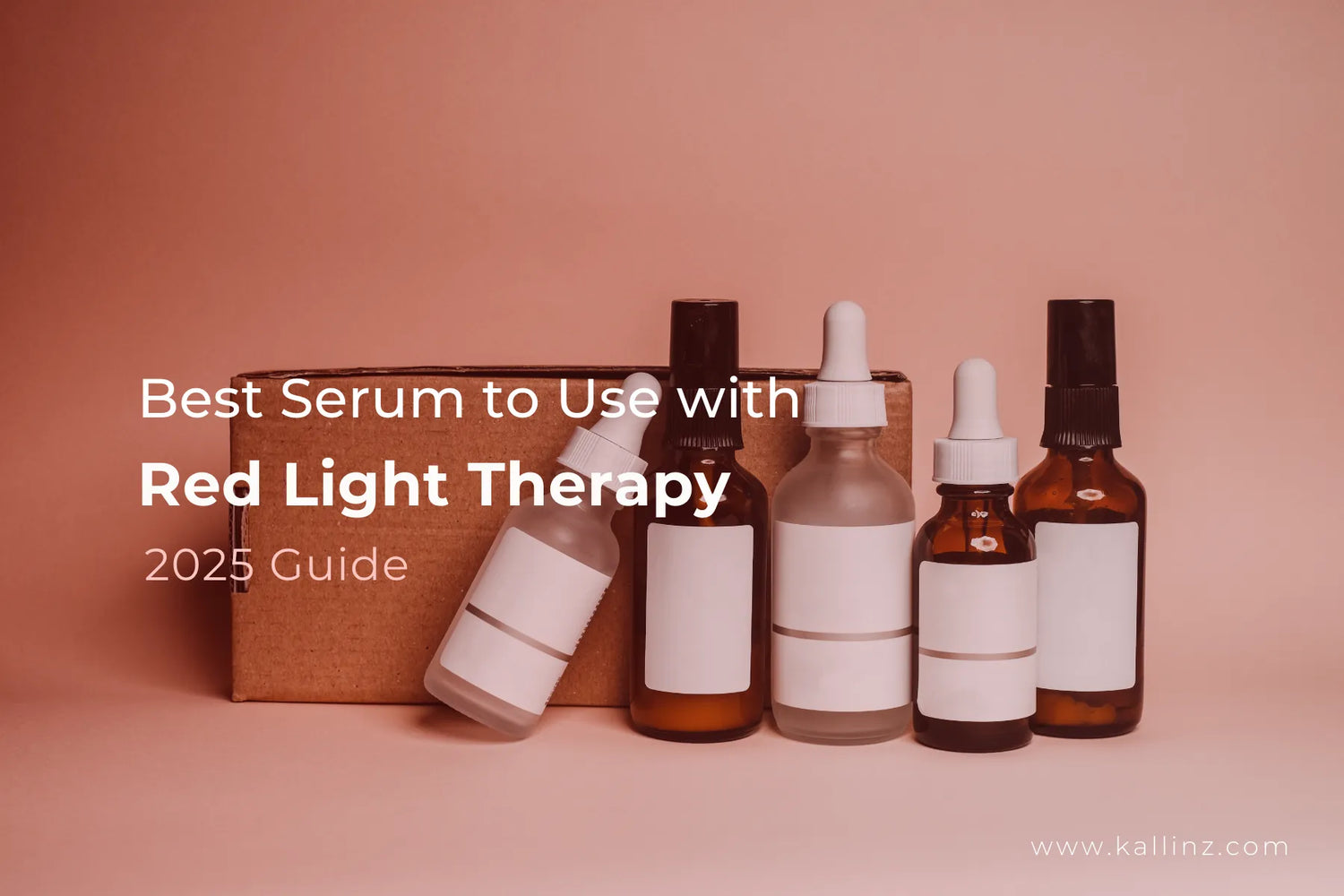 Best Serum to Use with Red Light Therapy blog cover