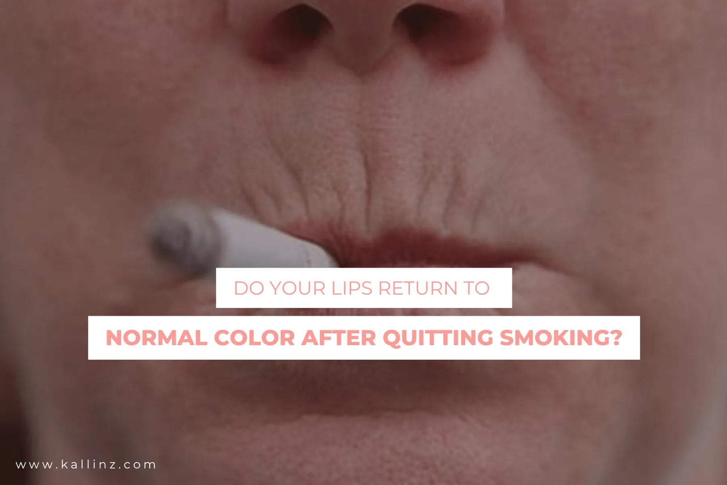Do Your Lips Return to Normal Color After Quitting Smoking?