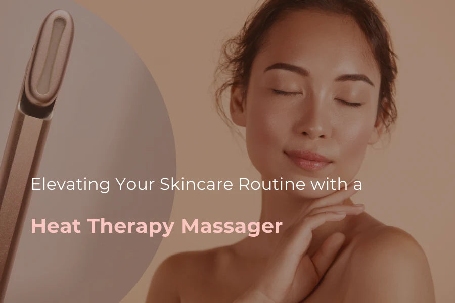 Elevating Skincare with Kallinz heat therapy massager blog cover